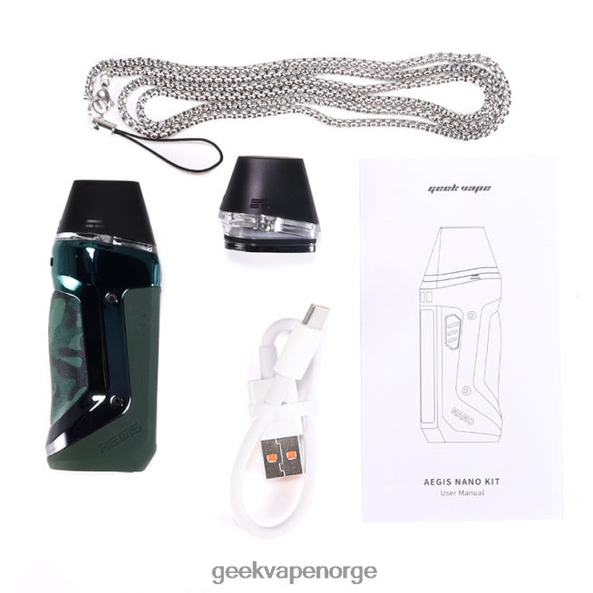 GeekVape aegis nano kit 800mah camo grønn 426VDX126 | Geek Vape Discount Code