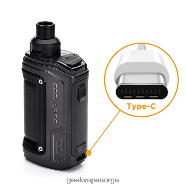 GeekVape h45 (aegis hero 2) pod mod kit 1400mah 4ml blå 426VDX101 | GeekVape Norge