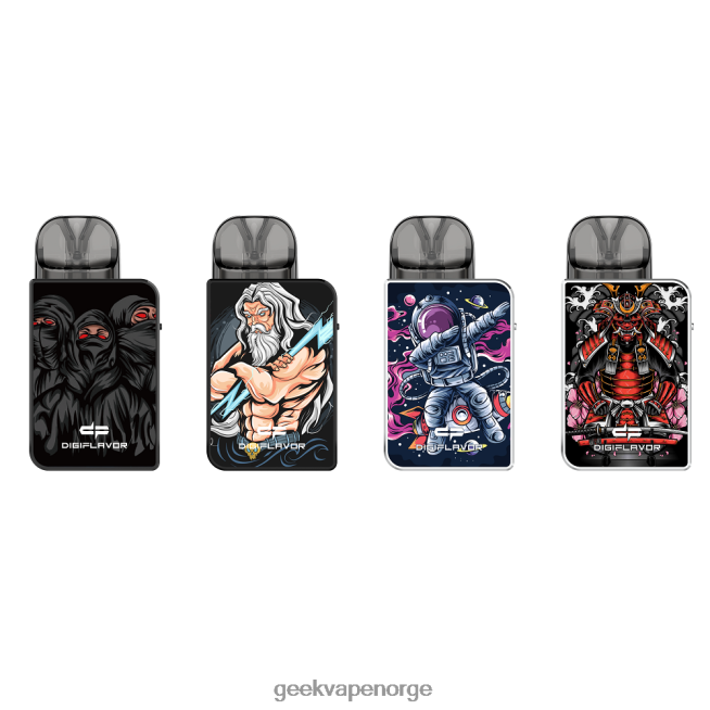 GeekVape digiflavor u pod kit 1000mah ninja mørk 426VDX69 | Vape Store GeekVape