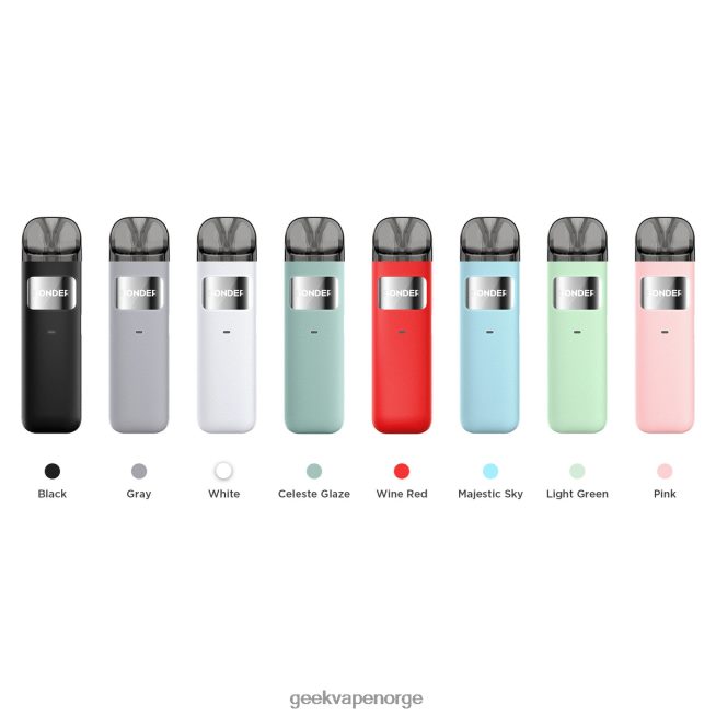 GeekVape sonder u pod systemsett 1000mah lysegrønn 426VDX137 | GeekVape Factory