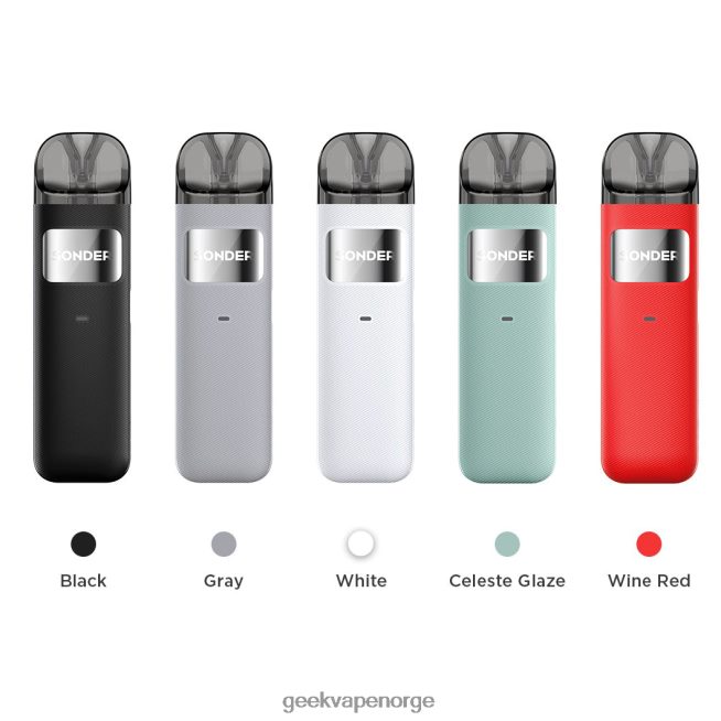 GeekVape sonder u pod systemsett 1000mah lysegrønn 426VDX137 | GeekVape Factory