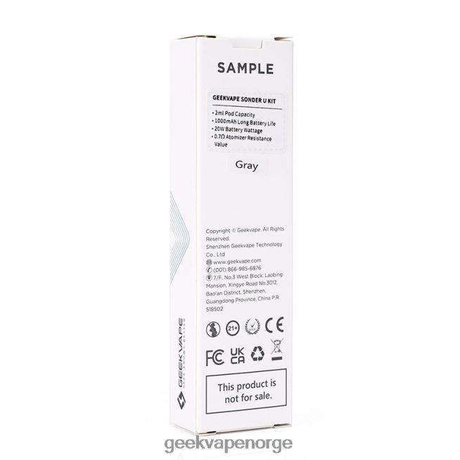 GeekVape sonder u pod systemsett 1000mah lysegrønn 426VDX137 | GeekVape Factory