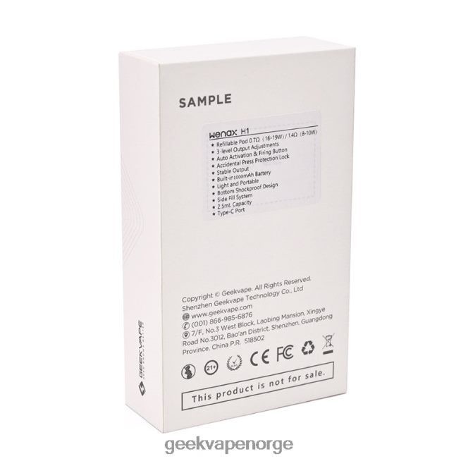 GeekVape wenax h1 startsett 1000mah fersken rosa 426VDX116 | Geek Vape Discount Code
